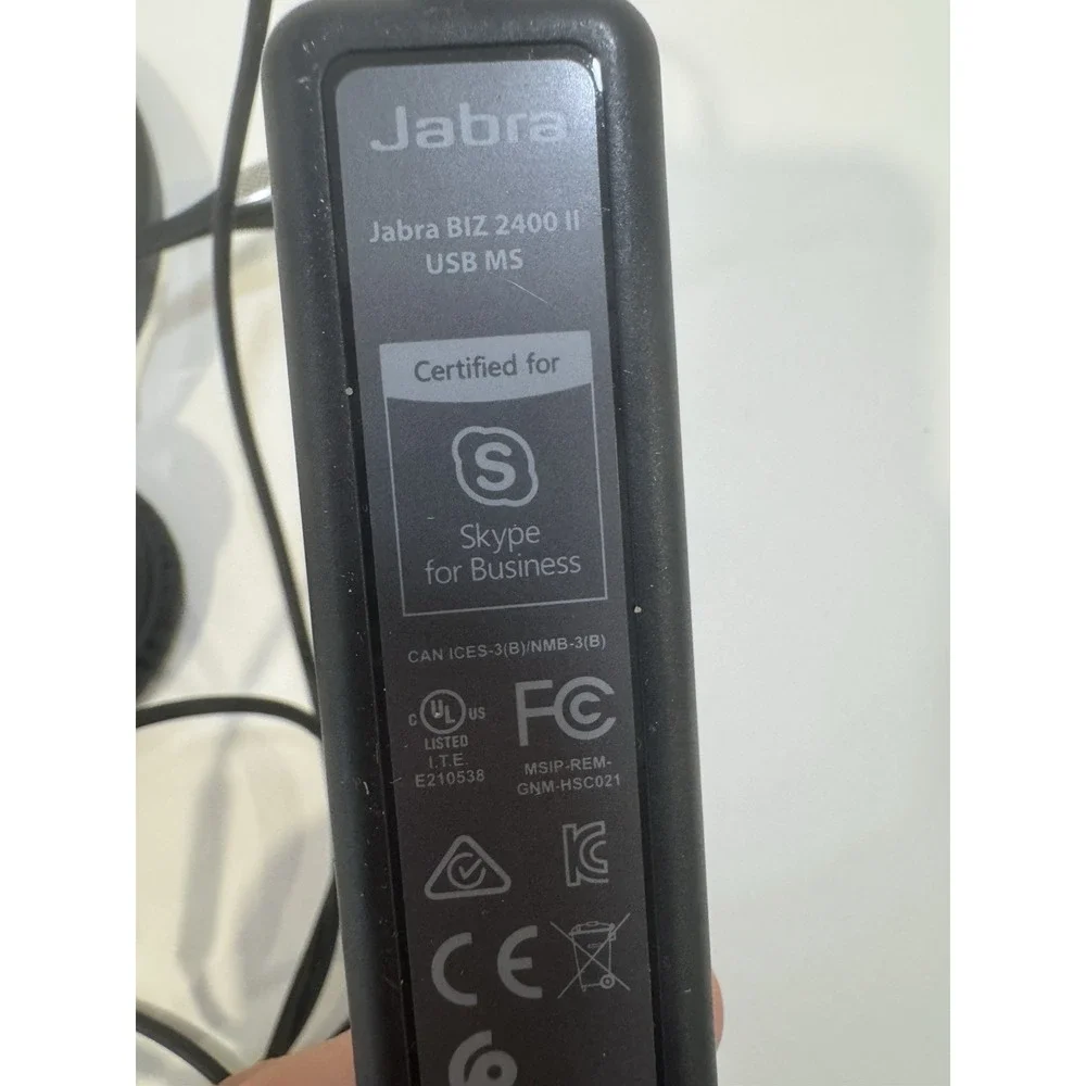 Jabra BIZ 2400 II Bluetooth Wired Headset - Black